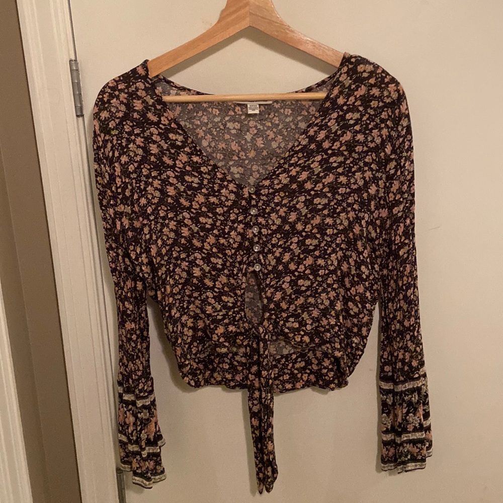 American Eagle boho style top, size S